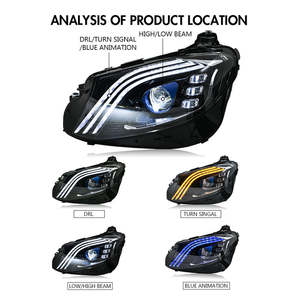 Nouvel ensemble de phares LED 12V 6000K de haute qualité pour <span class=keywords><strong>Mercedes</strong></span>-Benz Classe E 2016-2021 W213 E200 260 300 <span class=keywords><strong>350</strong></span> - Product Image 4