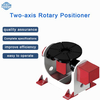 Positionneur de soudage robotisé de type P du fabricant, table rotative de soudage automatique pour coutures annulaires, positionneur de soudage à double axe pour points de soudure