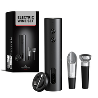 Nouveau Coffret Cadeau Ouvre-Bouteille Électrique Rechargeable Personnalisé 2026 – Idéal pour les Enseignants, les Affaires, la Saint-Valentin et la Maison