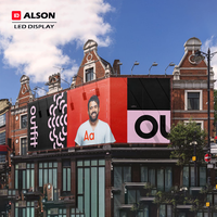 ALSON LED Full Color HD 3D P2.5 P3 P4 P5 P6 Étanche Extérieur Grand Mur Vidéo Numérique Publicité LED Écran Panneau D'affichage