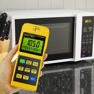 Détecteur de rayonnement électromagnétique triaxial numérique de haute qualité avec enregistrement des données, logiciel USB 9999 CD, compteur EMF 4 chiffres - Product Image 2