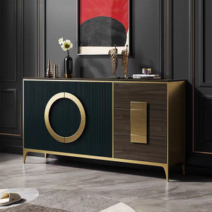 Entrée française en bois massif Table console en marbre blanc moderne <span class=keywords><strong>Buffet</strong></span> <span class=keywords><strong>Buffet</strong></span> dans les meubles de salon - Product Image 5