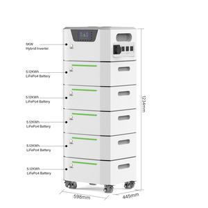Batteries solaires <span class=keywords><strong>48v</strong></span> 200ah 100ah 300ah 400ah <span class=keywords><strong>500ah</strong></span> tout en un batterie au lithium de stockage d'énergie empilable 25kwh système solaire domestique - Product Image 5