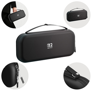 Bolsa de Almacenamiento de PU para <span class=keywords><strong>Nintendo</strong></span> <span class=keywords><strong>Switch</strong></span> 2, Estuche Protector Rígido de EVA, Impermeable y Resistente a Golpes, con 10 Ranuras para Tarjetas de Juego - Product Image 2