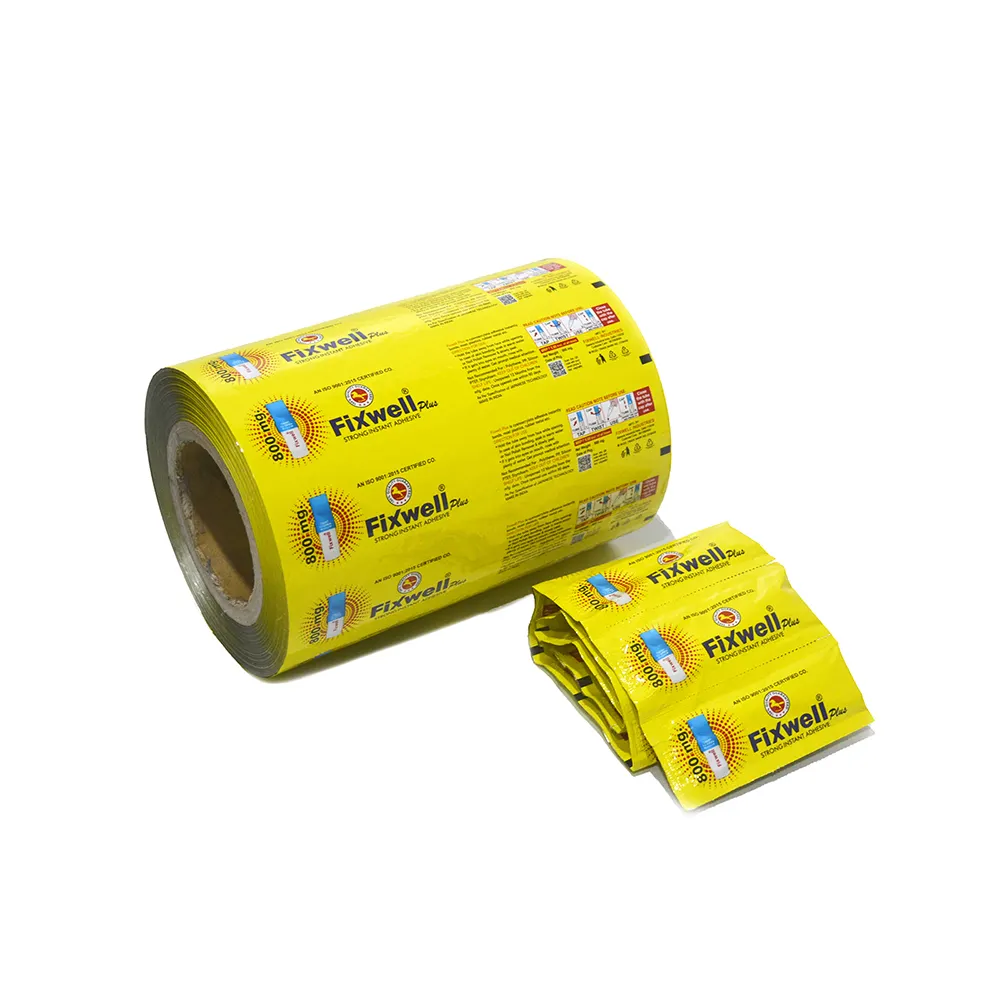 Cetak kustom Matte VMPET kemasan Roll Film plastik Foil makanan ringan kantong kemasan kantung Sachet OPP Rollstock plastik Film