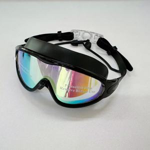 Lunettes de natation de haute qualité, grand cadre, vision large, anti-buée, protection UV, imperméables, design sportif et tendance - Product Image 6