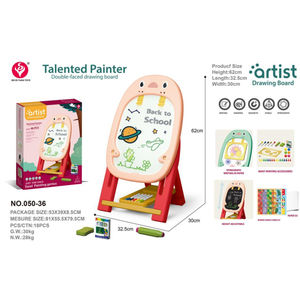 Kids Deluxe Tekening Speelgoed Schildersezel Double Side Magnetische Tekentafel Speelgoed - Product Image 2