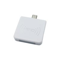 Reliablerfid almacén de gestión de inventario Micro USB OTG RFID UHF escritor y lector de RFID Dongles para teléfono Android