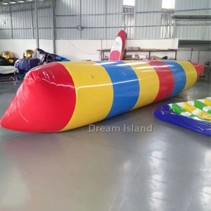 Parque acuático juguetes de repuesto Catapulta de agua inflable <span class=keywords><strong>Blob</strong></span> lanzador almohada de salto flotante Juguetes De Agua inflables - Product Image 1