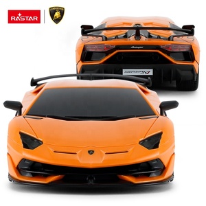 RAstar โมเดลรถ1:24ได้รับใบอนุญาตรีโมทคอนโทรลรถ Lamborghini Aventador svj RC รถของเล่นพลาสติก AA 4ช่อง - Product Image 4