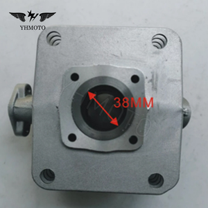 YHMOTO Motorcycle Cylinder Barrel 38mm 50cc Moped Ersatzteile for Simson S50 S51 S52 Enduro Motorrad - Product Image 4