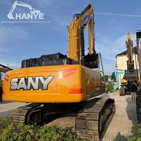 Excavadora Usada en Venta SANY SY215, Eficiente en Consumo de Combustible, Bajas Horas de Trabajo, Sistema Hidráulico Estable, Pintura Original, Piezas Originales Completas