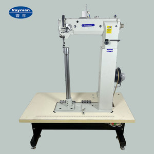 Machine à coudre industrielle Raynian-8703 avec chariot extractible - Machine à coudre à <span class=keywords><strong>aiguille</strong></span> simple pour matériaux lourds, sac de golf - Product Image 2
