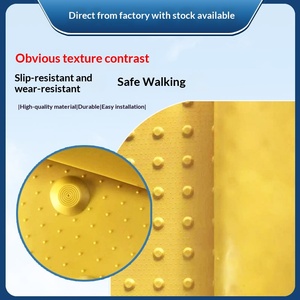 Duonik Nouvelle Conception <span class=keywords><strong>Dalles</strong></span> Tactiles Translucides pour Trottoirs – Sensation Tactile Optimale pour Aveugles - Product Image 2
