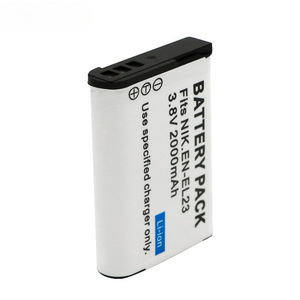 Batería de cámara EN-EL23 de 2000mAh para Nikon Coolpix P610s P600 S810c P900S, certificada CE RoHS, venta al por mayor, celda de 0 ciclos - Product Image 1