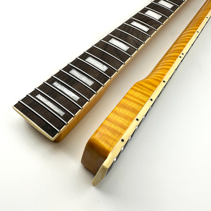 คอกีตาร์แบบกำหนดเอง 22 เฟรต รุ่น TL ลายไม้เฟลมเมเปิล ลดราคาพิเศษ - Product Image 5