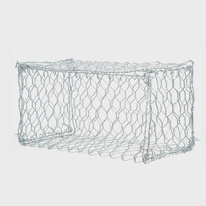 Easy Assemble Woven <strong>Gabion</strong> Box - 8x10cm Hole Woven Wire <strong>Mesh</strong> for Construction - Product Image 3