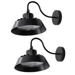 Projecteur mural LED avec cellule photoélectrique 50w 80w 90W Lumière extérieure LED du crépuscule à l'aube Projecteur mural <span class=keywords><strong>de</strong></span> sécurité Éclairage d'inondation - Product Image 1