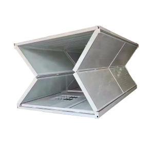 Maison préfabriquée en conteneur plat de grande capacité de 5 étages 4 chambres à coucher 2 bains pour immeubles de bureaux écoles hôtels Jamaïque - Product Image 2