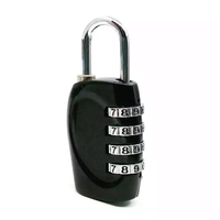 Cadenas à combinaison de 4 chiffres en acier, cadenas de voyage à bagages, serrure à numéro en alliage de Zinc, populaire, CH-15H
