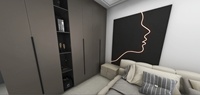 Nouvelle mode One Stop Villa Home Decor Design architectural Rendu 3D Service de design d'intérieur