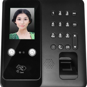 Staff Biometric Face Recognition Fingerprint Scanner <b>Clock</b> in and Out Employee Time Attendance Machine Time Recorder - Product Image 6