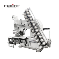 Machine à coudre industrielle Golden Choice VC008-25064P-VSQ 25 33 43 65 71 85 à aiguille élastique pour plissage et surfilage général