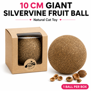 Balle de jeu pour chat en argentier naturel, stimulant d'appétit et réducteur de stress pour la santé féline - Product Image 1