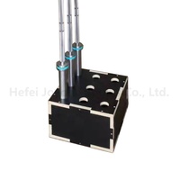 Support d'haltères à surface antidérapante adapté aux barres d'haltérophilie de Fitness de 2 pouces support d'haltères support de stockage vertical 9 support d'haltères