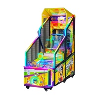 Neofuns Machine d'arcade de basket-ball commerciale, jeu de tir au panier, mini unité simple ou double connectée pour jeu compétitif, CE RoHS OEM ODM