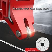 Shijing 1200mm coupe-carreaux manuel en alliage d'aluminium main pousser couteau sol céramique porcelaine découpeuse