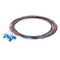 Juego de 12 Conectores de Fibra Óptica Codificados por Color LC/SC/FC/ST OS2/OM4 LSZH UPC/APC