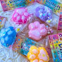 Jouet Mochi en silicone TPR en forme de patte de chat, unique et tendance, pour se détendre et soulager le stress, jouet sensoriel à presser