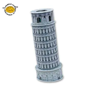 3D-пазл из пенопласта, европейская известная архитектура, наклонная башня Пизы (Италия)