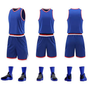 Conjunto de Camiseta de Baloncesto para Adultos 100% Poliéster, Diseño Único, Transpirable, de Secado Rápido, Antibacteriano, Talla Grande, Sin Mangas, para Verano - Product Image 5