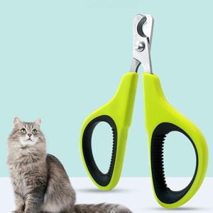 Tijeras para Uñas de Perro de Acero Inoxidable, Estilo de Dibujos Animados, Fácil de Limpiar, Material TPR Seguro, Venta al por Mayor - Product Image 1