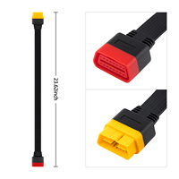 Cable de Extensión OBDII de 16 Pines Macho a Hembra para Thinkdiag Easydiag, Conector OBD2 de 16 Pines, Herramienta de Diagnóstico ELM327, Cable OBD 2