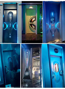 Puerta Insonorizada Manual de Acero Inoxidable para KTV, Bar, Discoteca, Baño, Sala de Karaoke y Hotel, Marca Wellone, Diseño Moderno y Personalizado - Product Image 5
