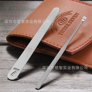 Leather protective cover for nail clippers, nail <b>tool</b> case, manicure kit storage <b>bag</b> - Product Image 4