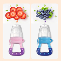 Großhandel Lebensmittel qualität Säugling Frische Lebensmittel Soft Feeder Kinder Nippel Fütterung BPA Free Silikon Obst Schnuller Schnuller für Baby