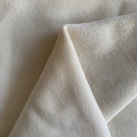 Tissu en velours super doux 100% polyester, velours hollandais tricoté à la française pour vêtements de mariage, ameublement, utilisation automobile - résistant à l'eau