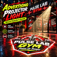 Projecteur de logo pour vitrine, lampe de projection LED publicitaire extérieure étanche, équipement de marketing de marque personnalisé 40.