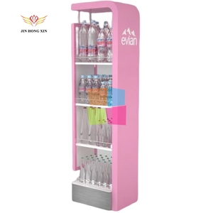 Support utile d'eau minérale pour supermarché/étagère de bouteille de boisson debout libre/supports d'affichage de bouteilles au détail - Product Image 6