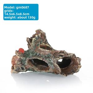 Nouvelle Décoration d'Aquarium en Forme de Racine d'Arbre et Niche pour Poissons, Aménagement Paysager de Bassin, Rocher Artificiel pour Cachette de Poissons et Crevettes - Product Image 4