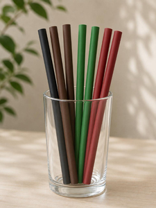 Eco Friendly 6 mm Plant Based Compostable Paper <b>Straws</b> Biodegradable <b>Drinking</b> <b>Straw</b> <b>For</b> Sustainable Beverage Packs Daily - Product Image 3
