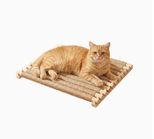 Alfombra rascadora de sisal para gatos, plegable, antiarañazos, para afilar las garras, alfombra para el suelo del hogar. - Product Image 6