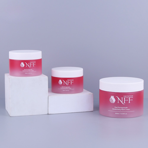 120g 300g Usine Personnalisé Vide Large Bouche PET Gradient Ombre <span class=keywords><strong>rose</strong></span> Crème Cosmétique Pot En Plastique pour Gommage <span class=keywords><strong>Argile</strong></span> <span class=keywords><strong>Masque</strong></span> - Product Image 2