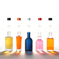 Bouchons à vis en aluminium multi-tailles (18mm, 20mm, 22mm, 28mm, 38mm) en gros, couvercles métalliques anti-fuite pour mini-bouteilles de liqueur de 50ml