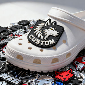 Dekorasi sepatu Pvc hiasan sepatu kustom gesper cetak logo kustom hiasan sepatu grosir dekorasi sepatu dekorasi untuk bakiak - Product Image 6