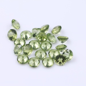 Bán Buôn Giá Chất Lượng Tốt Màu Xanh Lá Cây Lỏng Đá Quý 5Mm Vòng Brilliant Cut Tự Nhiên <span class=keywords><strong>Peridot</strong></span> Đá - Product Image 5